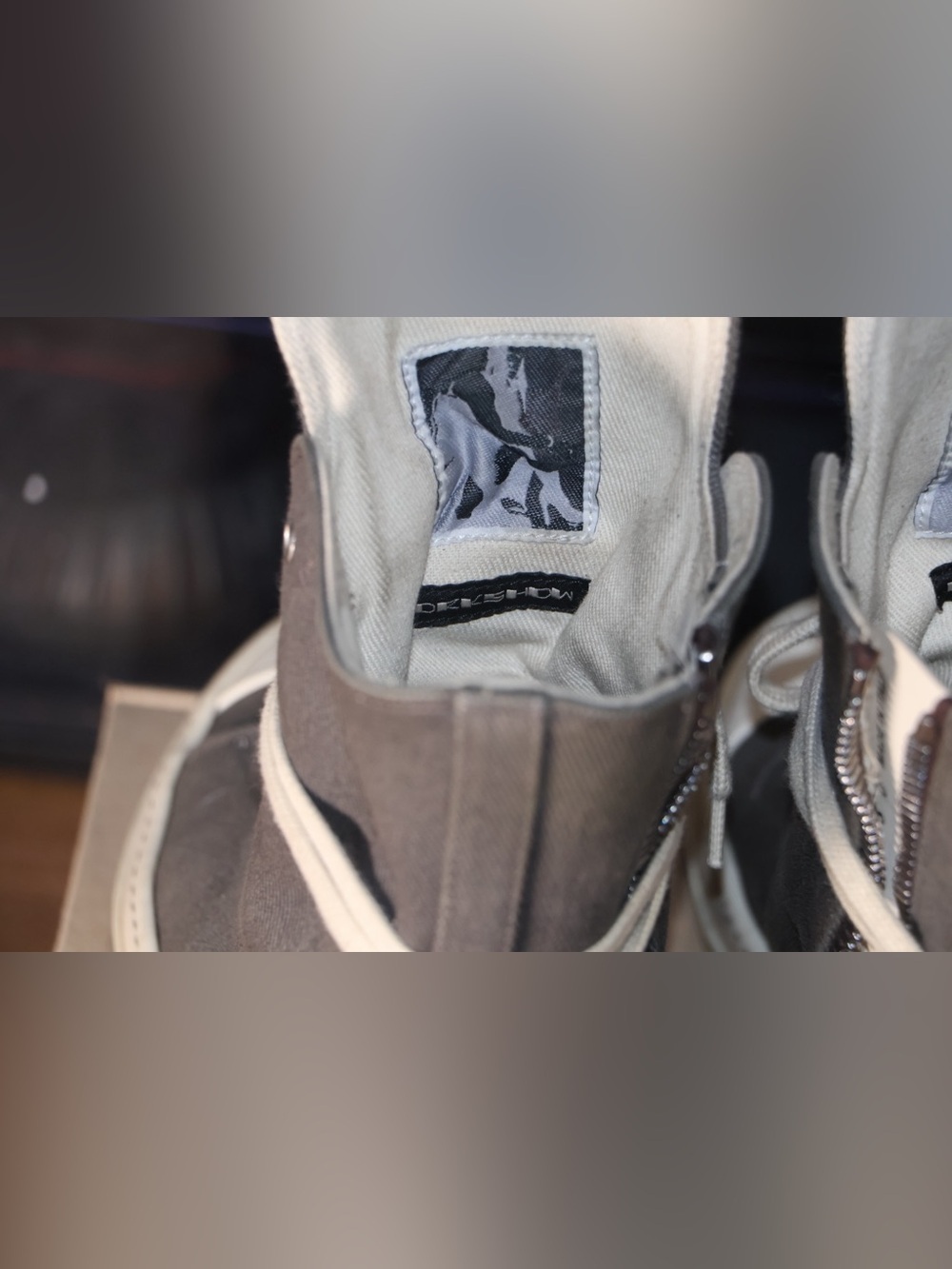 Rick Owens High-Top Ramones - Picture 8 of 9